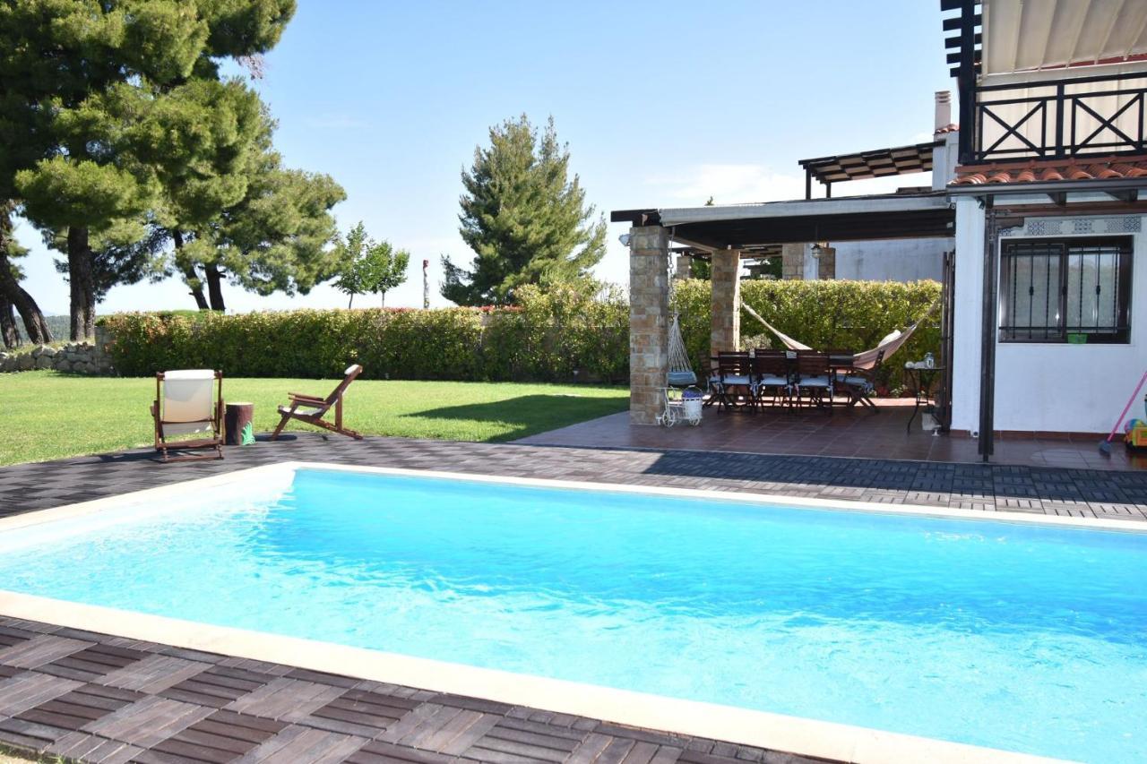 Endless Blue Villa Elani Siviri Exterior foto