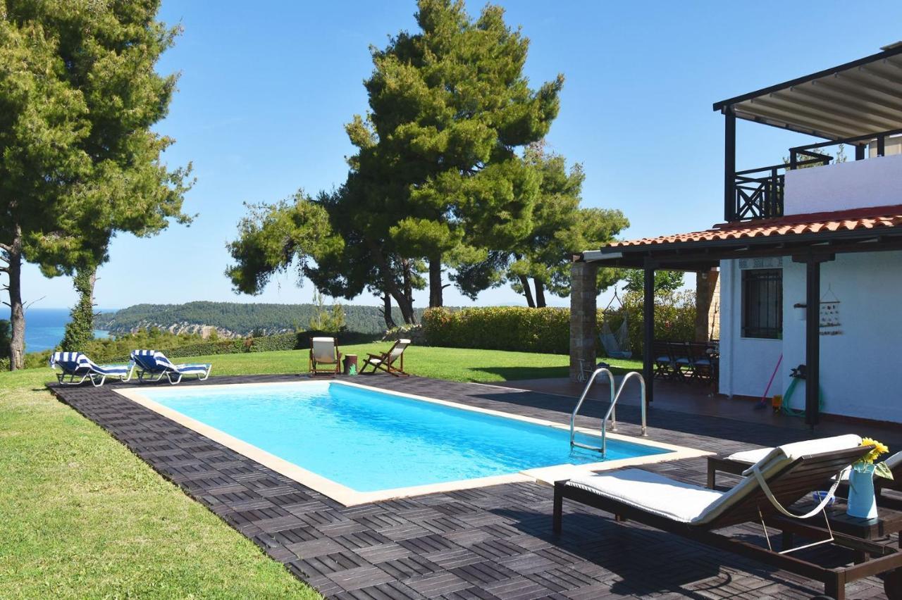 Endless Blue Villa Elani Siviri Exterior foto
