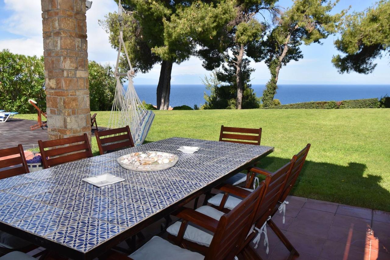 Endless Blue Villa Elani Siviri Exterior foto